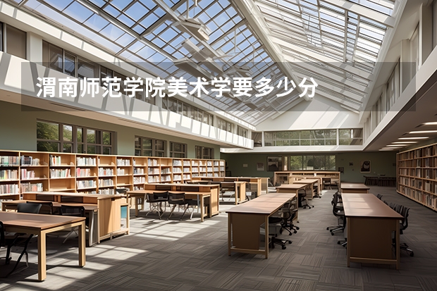 渭南师范学院美术学要多少分