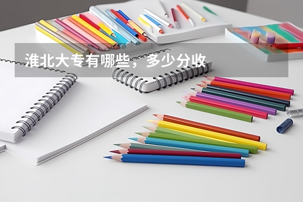 淮北大专有哪些,多少分收