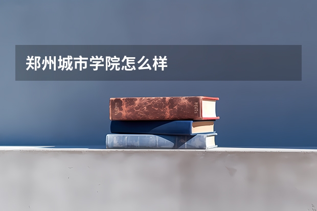 郑州城市学院怎么样