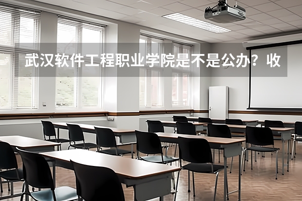 武汉软件工程职业学院是不是公办？收费标准如何