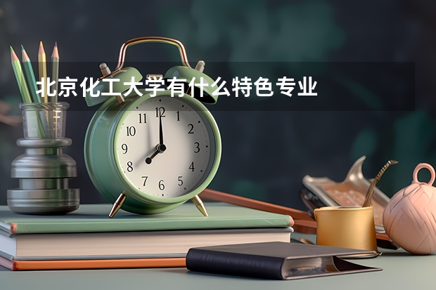 北京化工大学有什么特色专业