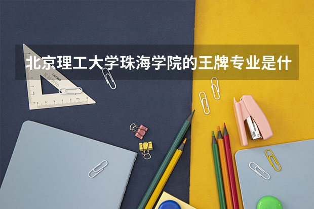 北京理工大学珠海学院的王牌专业是什么