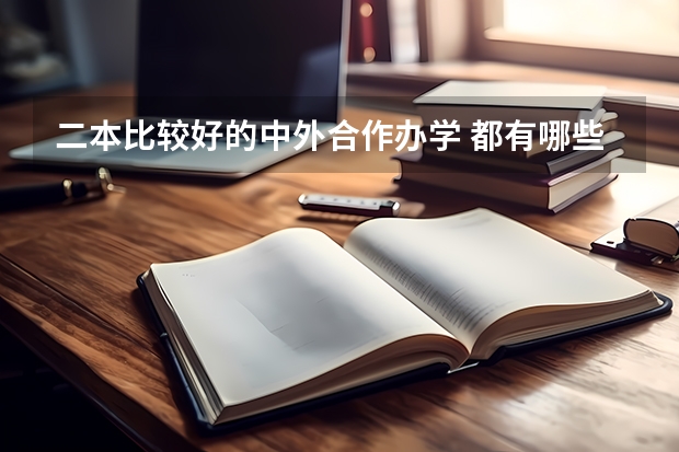 二本比较好的中外合作办学 都有哪些院校