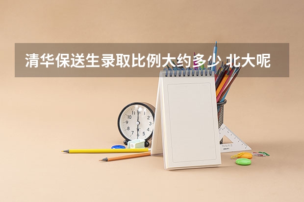 清华保送生录取比例大约多少 北大呢