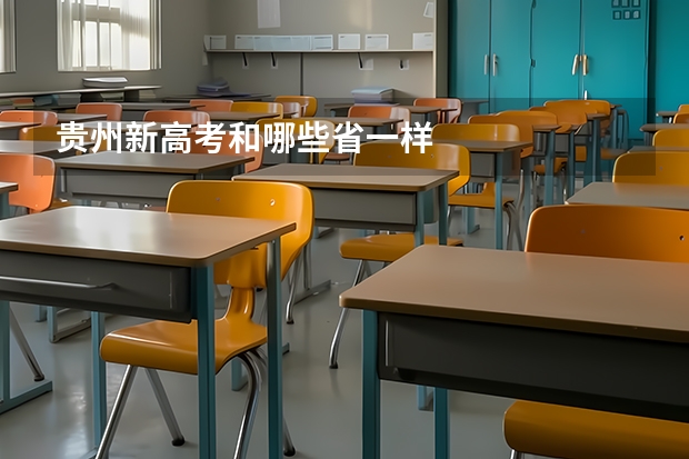 贵州新高考和哪些省一样