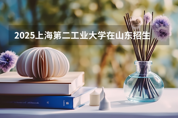 2025上海第二工业大学在山东招生计划预测
