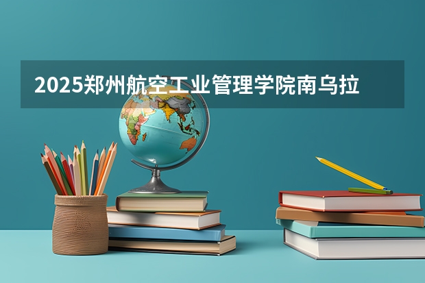 2025郑州航空工业管理学院南乌拉尔学院在河南招生计划一览表