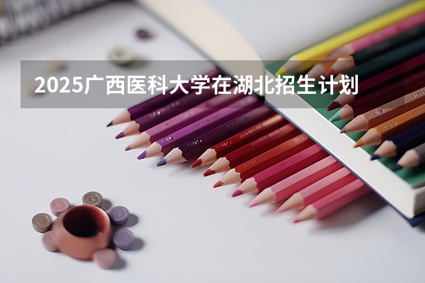 2025广西医科大学在湖北招生计划一览表