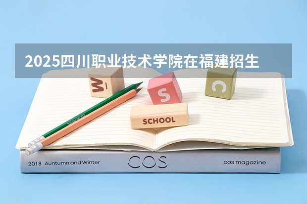 2025四川职业技术学院在福建招生计划一览表