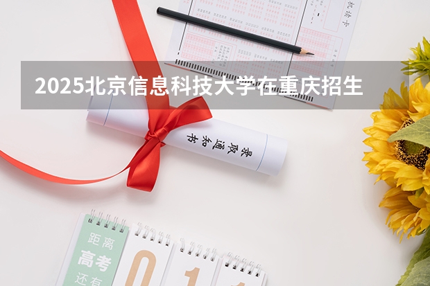 2025北京信息科技大学在重庆招生计划一览表