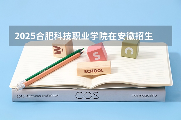 2025合肥科技职业学院在安徽招生计划一览表