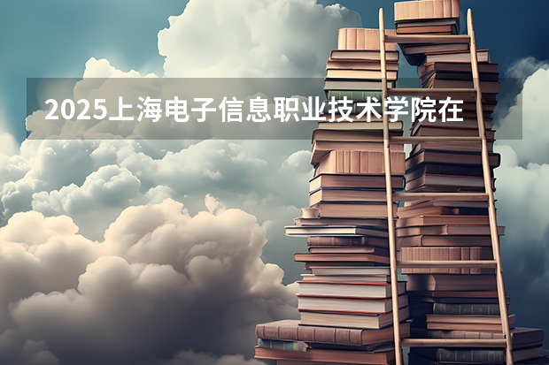 2025上海电子信息职业技术学院在重庆招生计划一览表