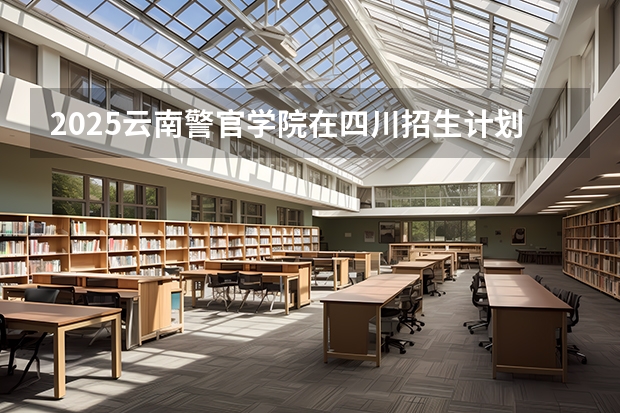 2025云南警官学院在四川招生计划一览表