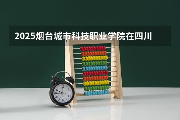 2025烟台城市科技职业学院在四川招生计划一览表