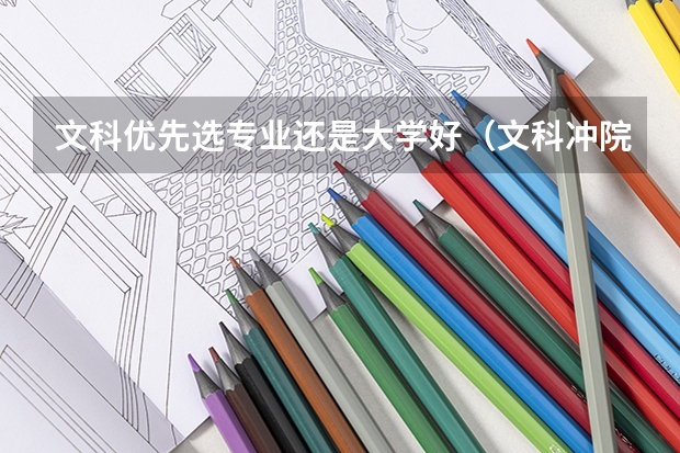 文科优先选专业还是大学好（文科冲院校还是保专业）
