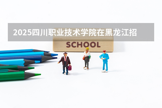 2025四川职业技术学院在黑龙江招生计划一览表