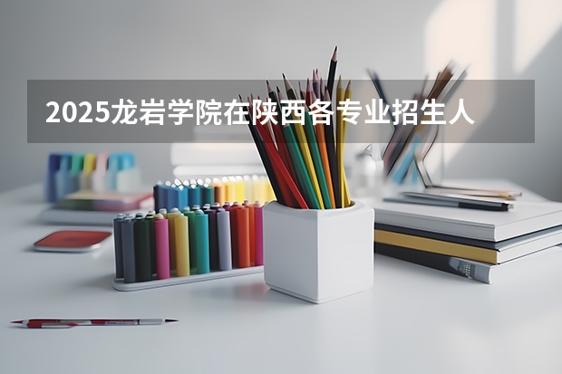 2025龙岩学院在陕西各专业招生人数一览