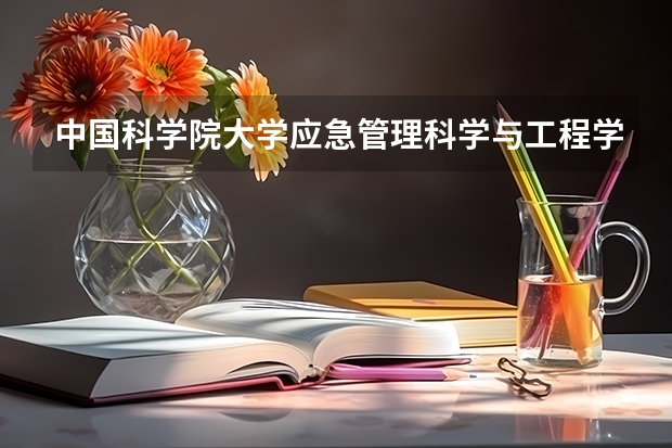 中国科学院大学应急管理科学与工程学院2025年MEM(工程管理)招生简章 备考全规划（智慧应急专业）