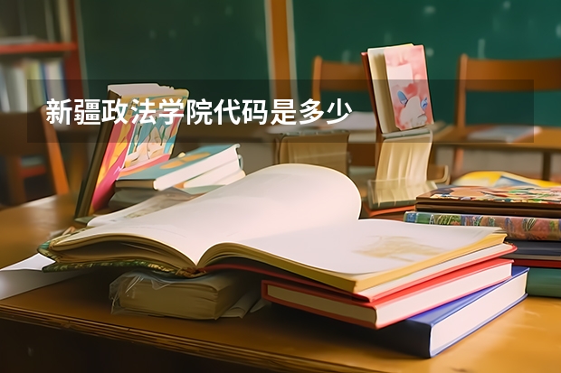 新疆政法学院代码是多少