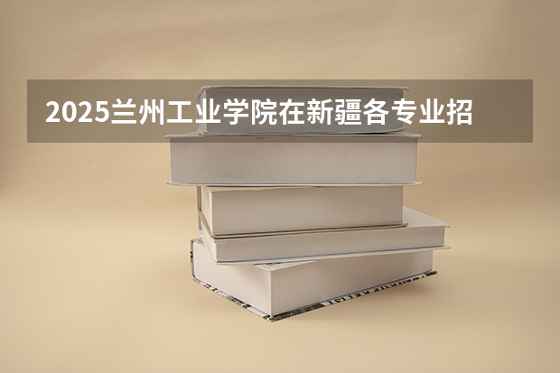 2025兰州工业学院在新疆各专业招生人数一览