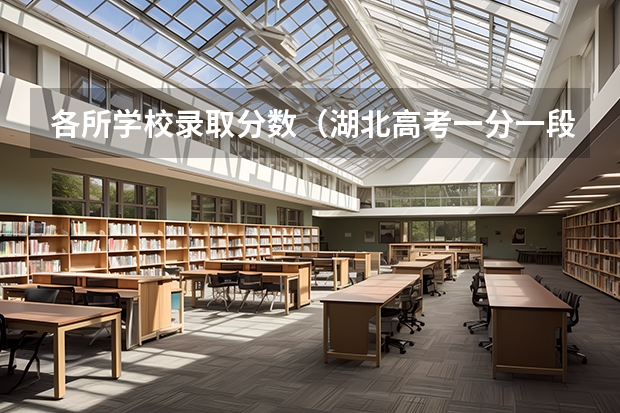 各所学校录取分数（湖北高考一分一段表）