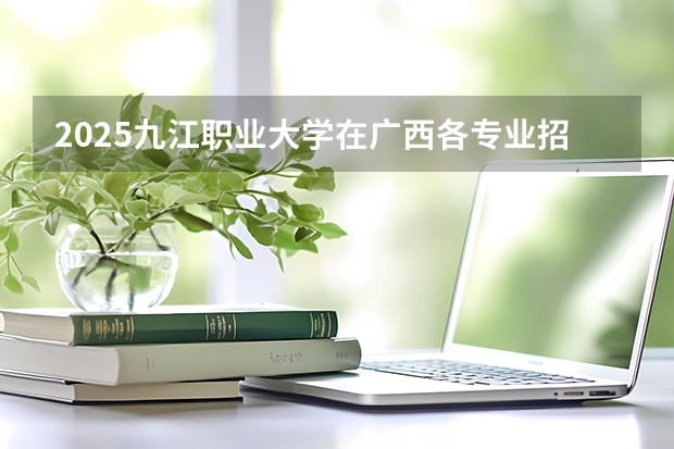 2025九江职业大学在广西各专业招生人数一览（2026参考）