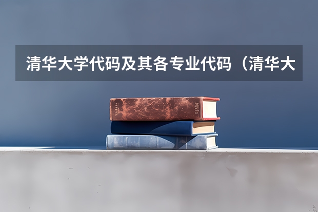 清华大学代码及其各专业代码（清华大学考研代码）