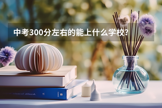中考300分左右的能上什么学校？