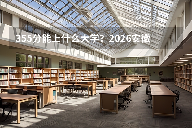 355分能上什么大学？2026安徽优质民办专科推荐