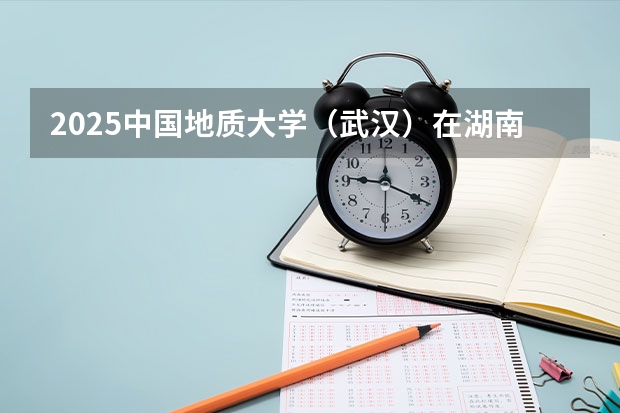 2025中国地质大学（武汉）在湖南艺术类投档分数线总汇（2026参考）
