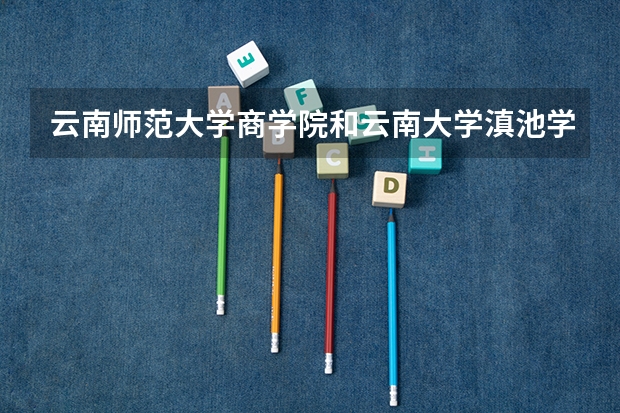 云南师范大学商学院和云南大学滇池学院哪个排名更高一些？