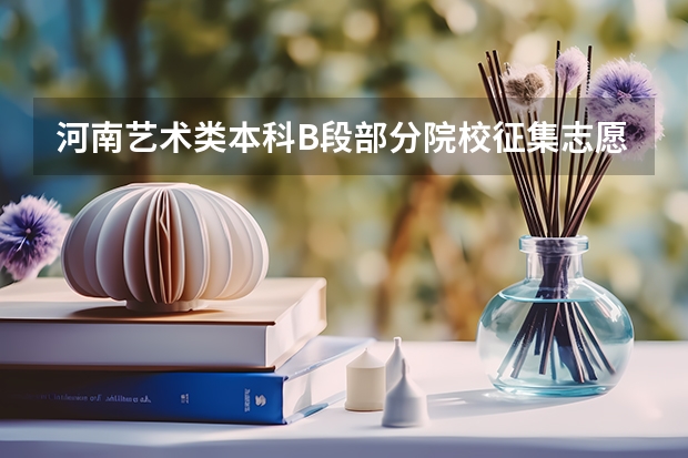 河南艺术类本科B段部分院校征集志愿填报须知 河南高考填报志愿时间2023