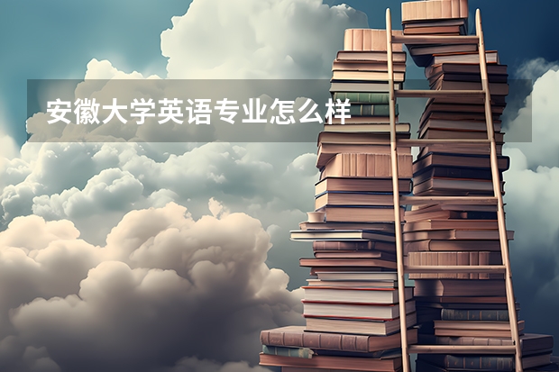 安徽大学英语专业怎么样