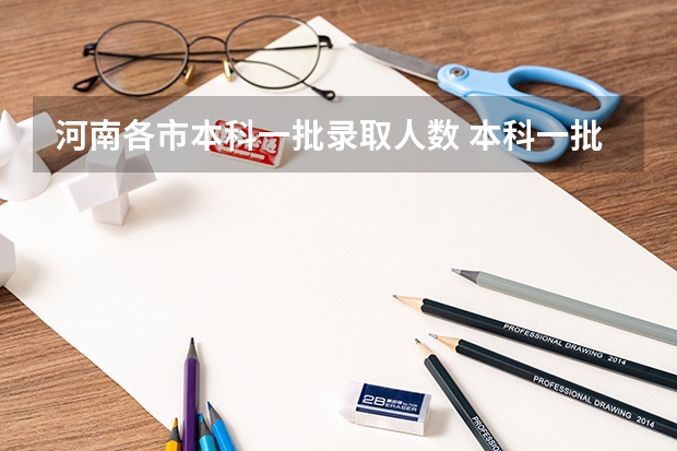 河南各市本科一批录取人数 本科一批报考时间河南